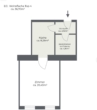 Plan - Kurzzeitvermietung erlaubt | 1‑Zimmer-​Apartment mit Beherbergungswidmung wird verkauft