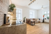 Beispiel: Einrichtungsvorschlag mit Sofa - Stilvolle Wohnung in Bestlage nahe U2 Taborstraße und Augarten!